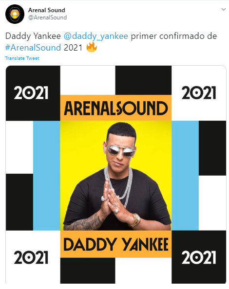 confirmación daddy yankee