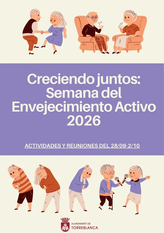 Cartel envejecimiento activo Torreblanca 1