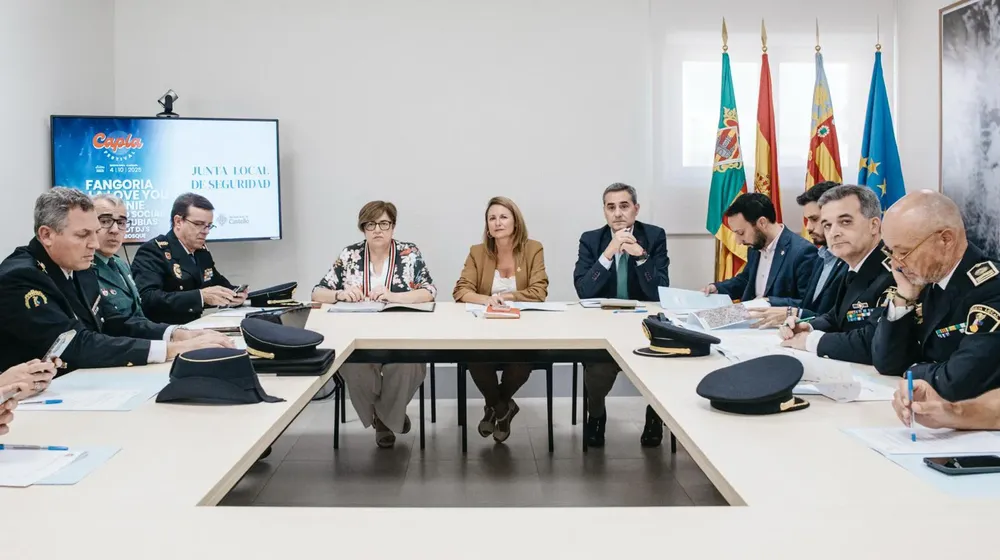 Carrasco Junta Local de Seguridad Festival CAPLA
