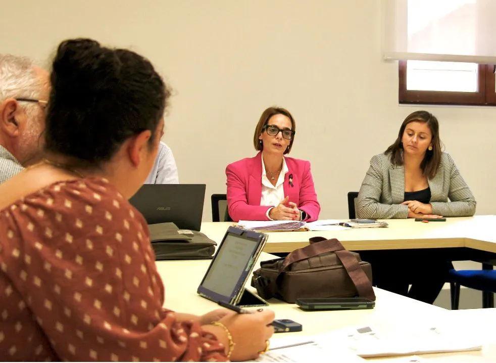 Noelia Selma reunión Consejo Rector