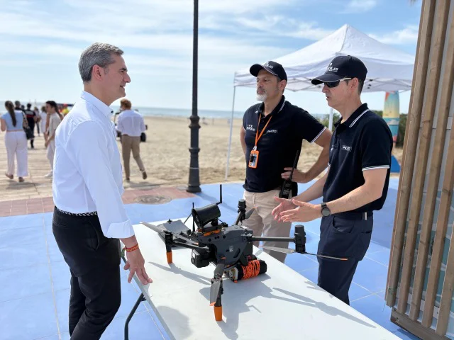 drones en tamaño mediano