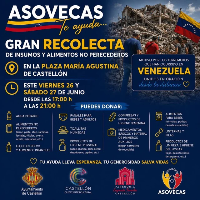 asovecas en tamaño mediano