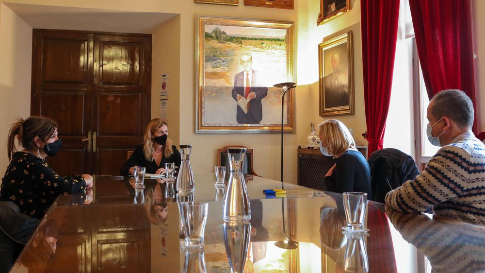 25-02-22 Marco y Ribera en reunión con la asociación de Ucranianos Kalyna
