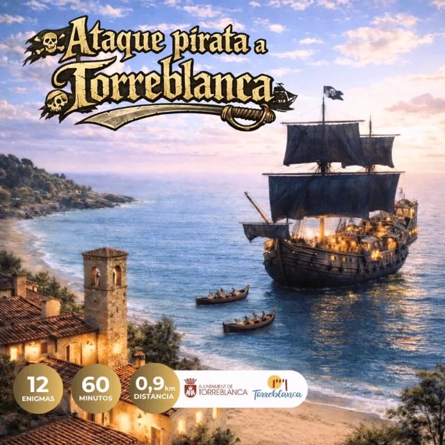 Cartel Torreblanca en tamaño mediano