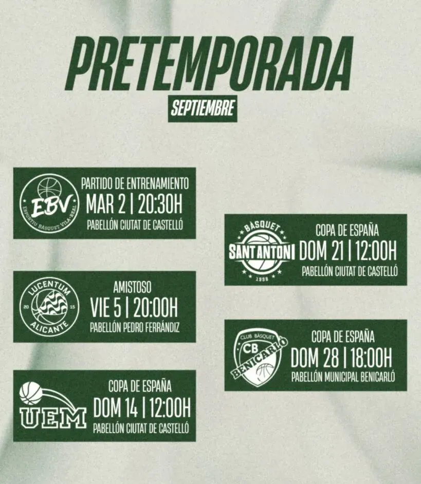 CALENDARIO-PRETEMPORADA AMICS