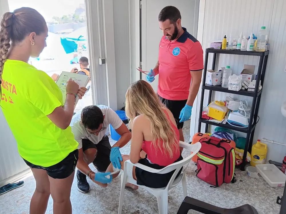 peñiscola rescate playa