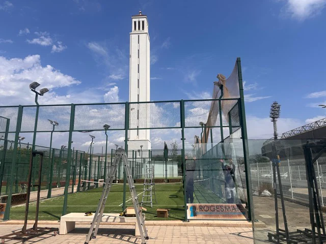 desmontaje pádel Castalia 3 en tamaño mediano