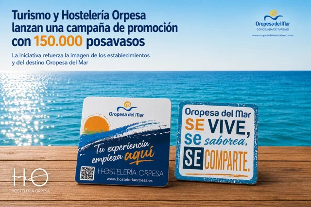 Imagen Posavasos OROPESA en tamaño mediano