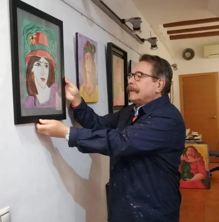 Luis Bolumar ultimando detalles