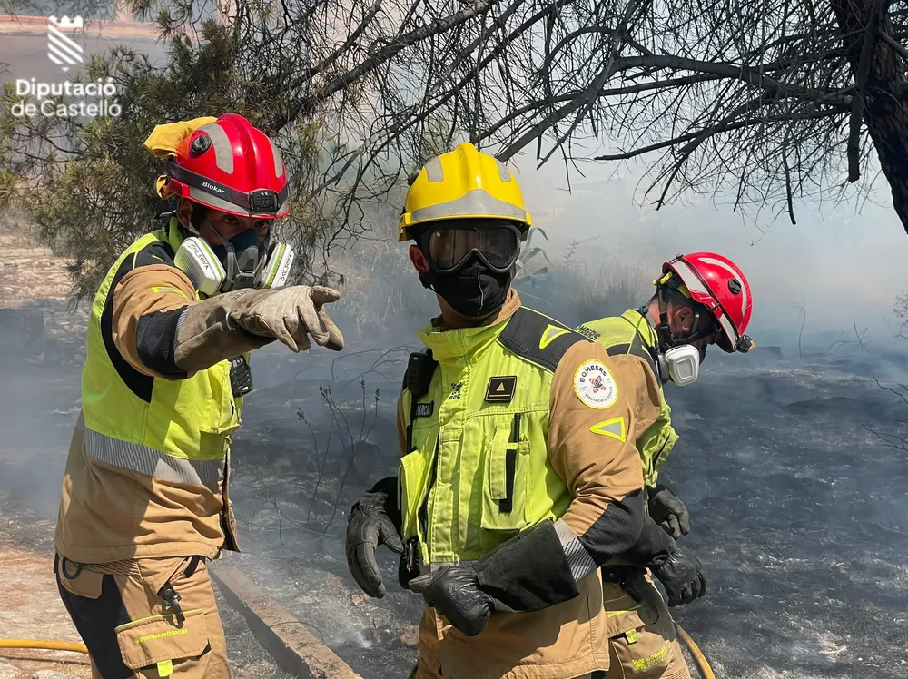 bomberos forestal incendio