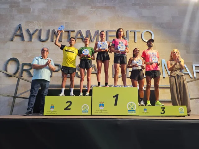 Foto podium absoluto volta 2026 en tamaño mediano