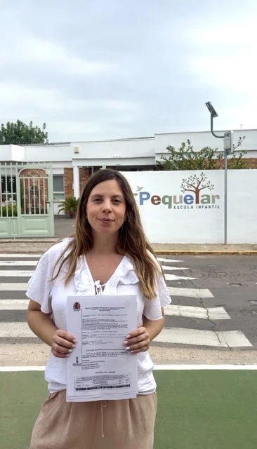 Carla Pequelar en tamaño mediano