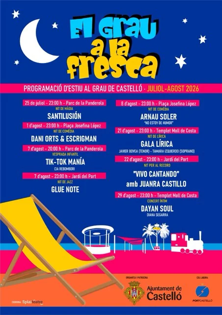 CARTEL A LA FRESCA  en tamaño mediano
