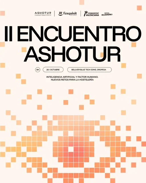 CARTEL II ENCUENTRO ASHOTUR en tamaño mediano