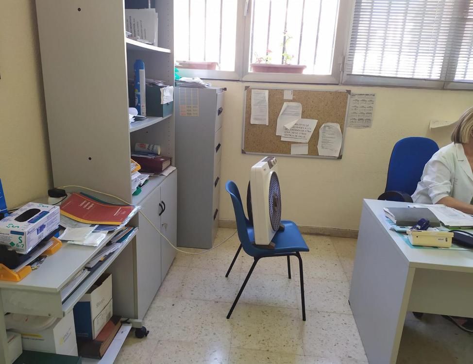 CSIF Consulta centro salud Grau Castellón ventilador