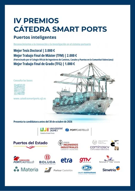 IV PREMIOS CÁTEDRA SMART PORTS_QR en tamaño mediano