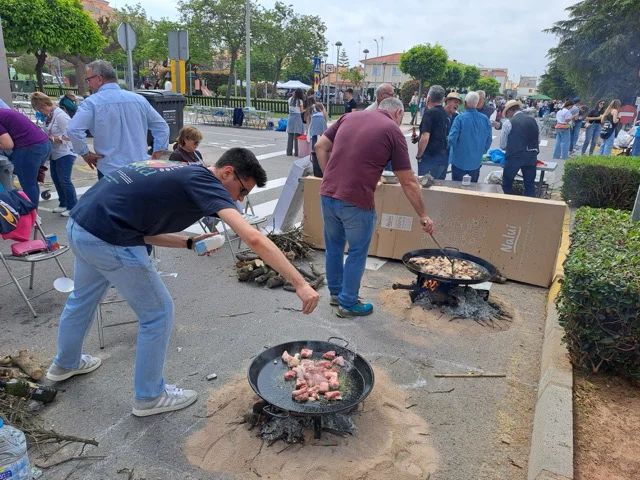 paellas nules 5 en tamaño mediano