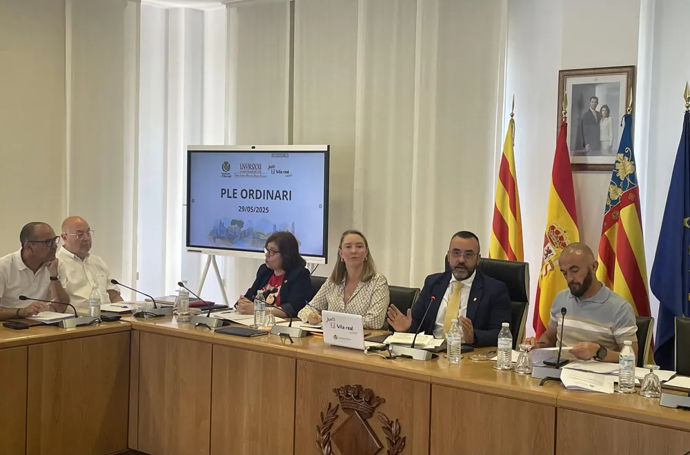 Ple ordinari de l'Ajuntament de Vila-real del 29 de maig de 2025