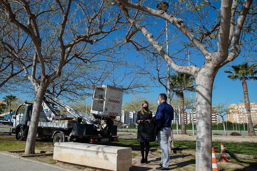 Castelló ha cambiado a LED todo el alumbrado urbano a través de los fondos europeos (1)