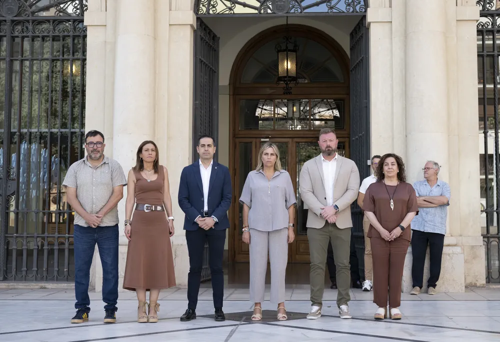 Minuto de silencio asesinato Algemesí