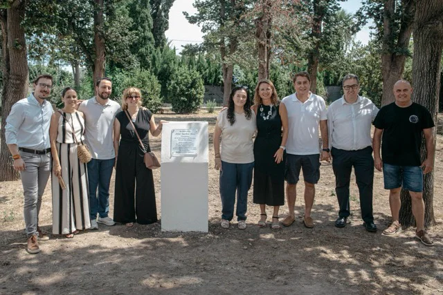 Carrasco homenaje José Carlos Mas Parque Meridiano en tamaño mediano