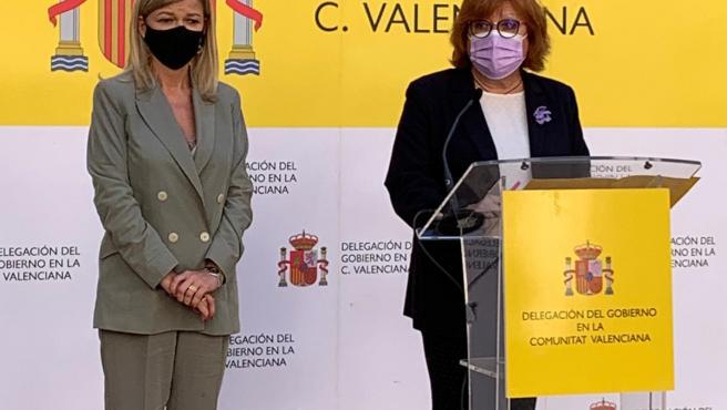 la-consellera-de-justicia-gabriela-bravo-y-la-delegada-del-gobierno-en-la-comunitat-valenciana-gloria-calero