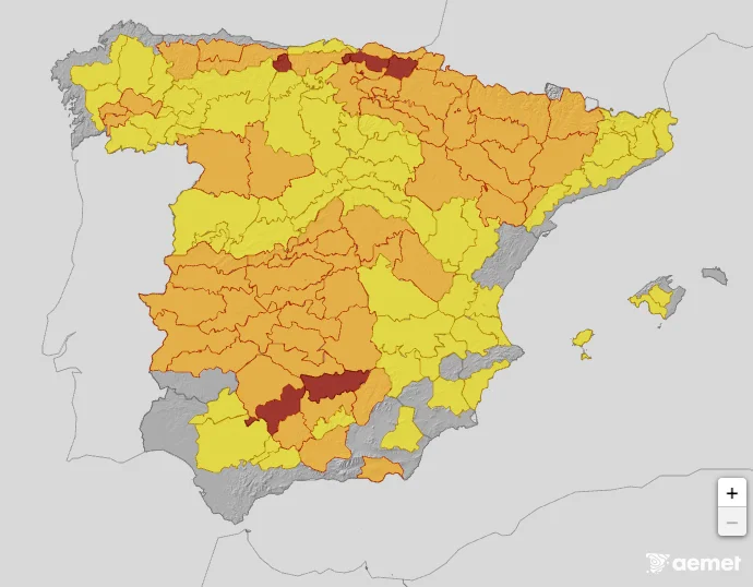 aemet 23 julio