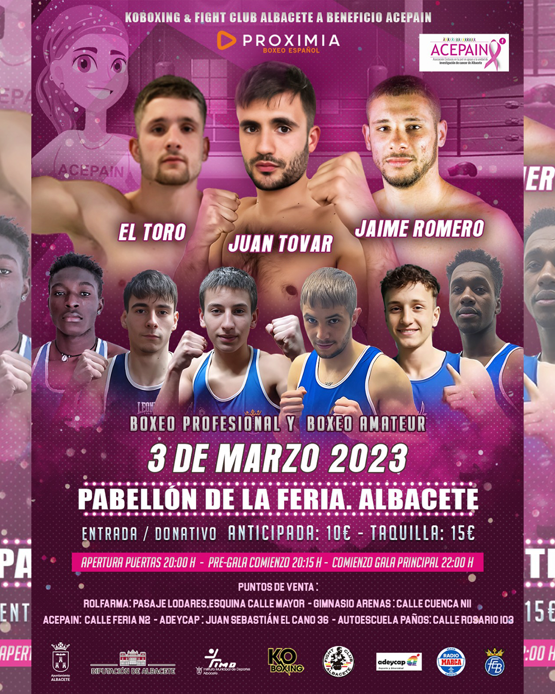 BOXEO 3 MARZO