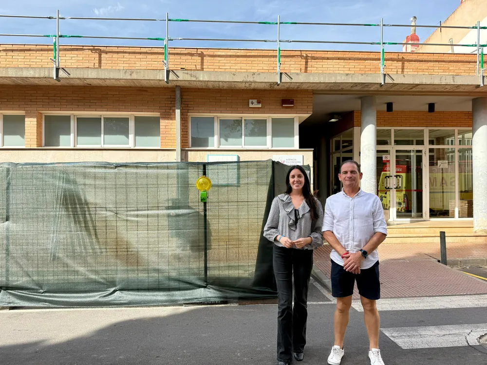 Obras ampliación centro de salud de Torreblanca 1