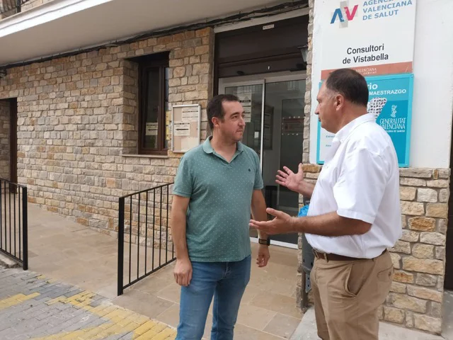 Eduardo Rubert junto a Salvador Aguilella en Vistabella (1) en tamaño mediano