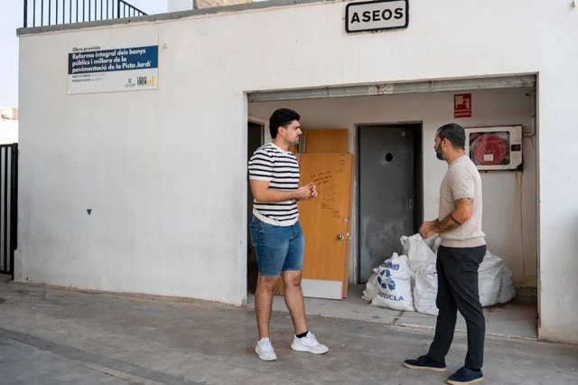 Samuel Falomir i Erik Torner 1 en tamaño mediano