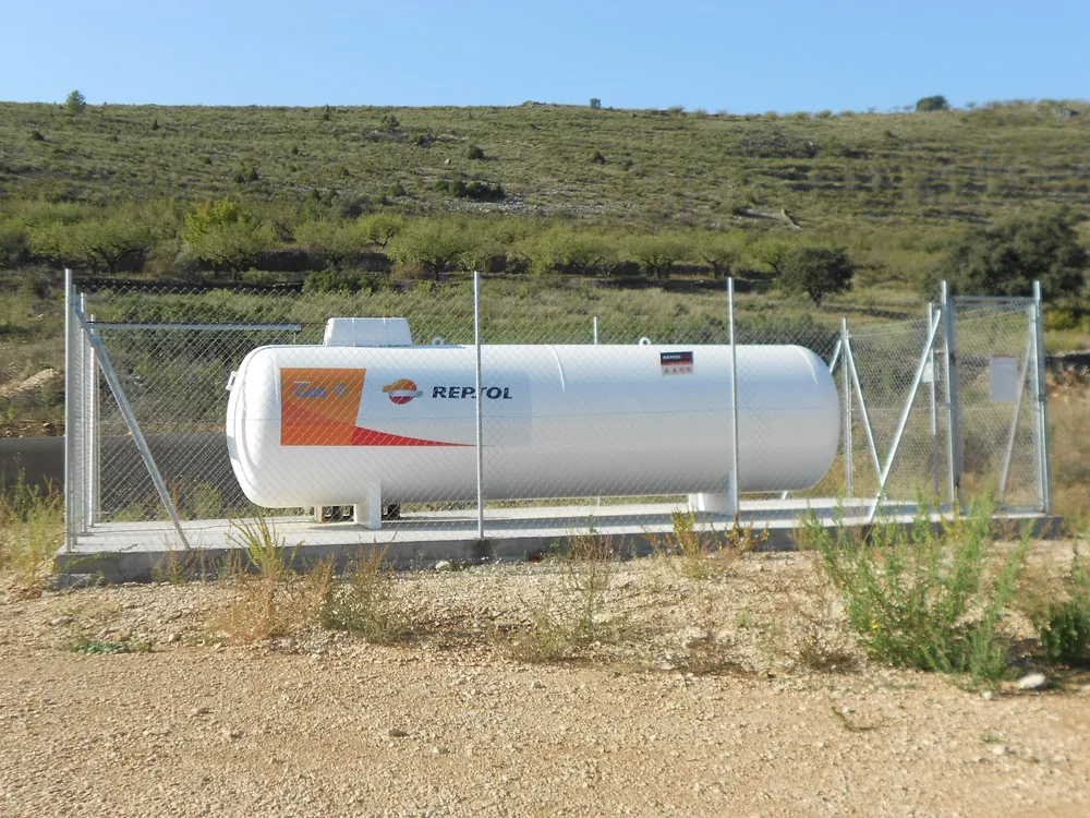 Depósito gasoil granja