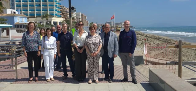 080626 Visita actuaciones playas Oropesa del Mar en tamaño mediano
