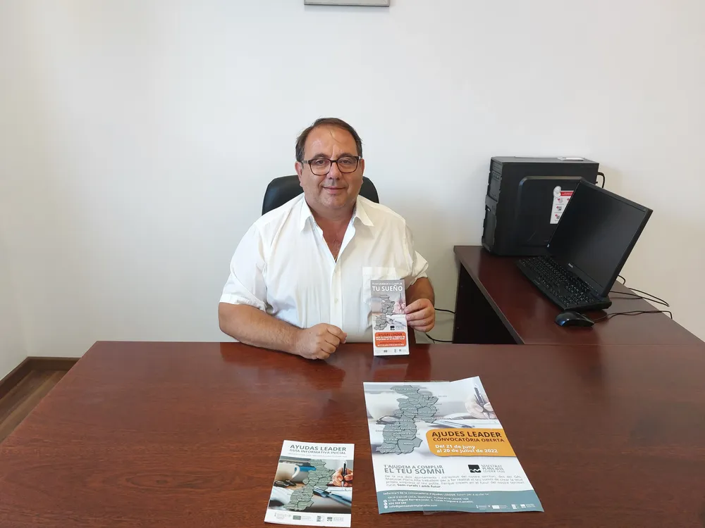 Domingo Giner promoción Fondos Leader