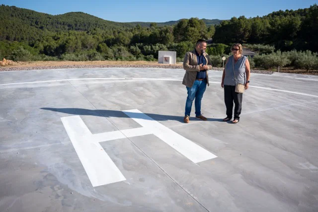 Helisuperficie Gaibiel. (1) en tamaño mediano