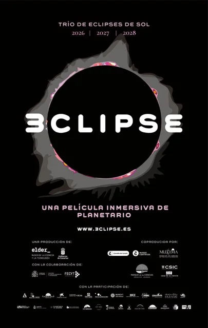 3clipse pelicula planetario en tamaño mediano