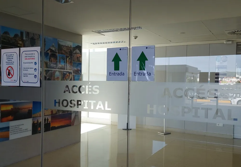 acceso hospital horizontal