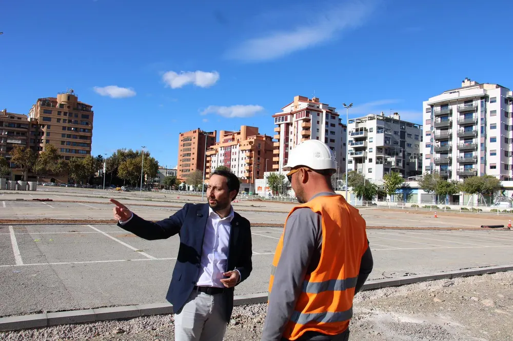 Toledo obras parquing antiguo mercado del lunes 2