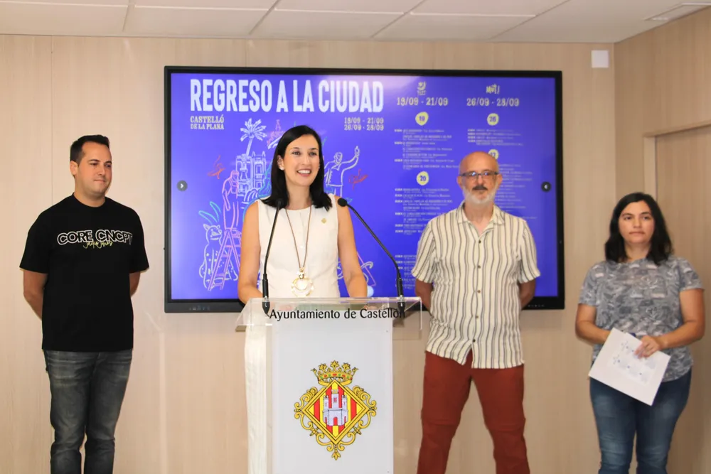 maria españa regreso a la ciudad