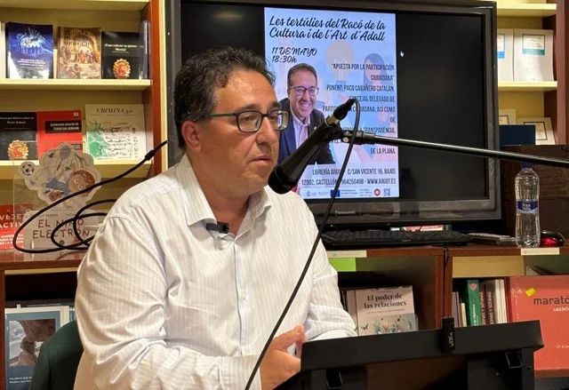 Paco Cabañero. Participación Ciudadana Argot en tamaño mediano