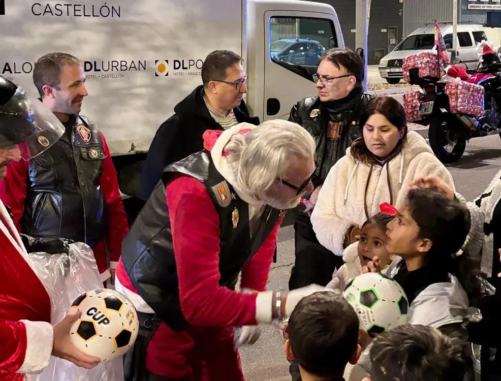 rutas motorizadas navideñas barrios