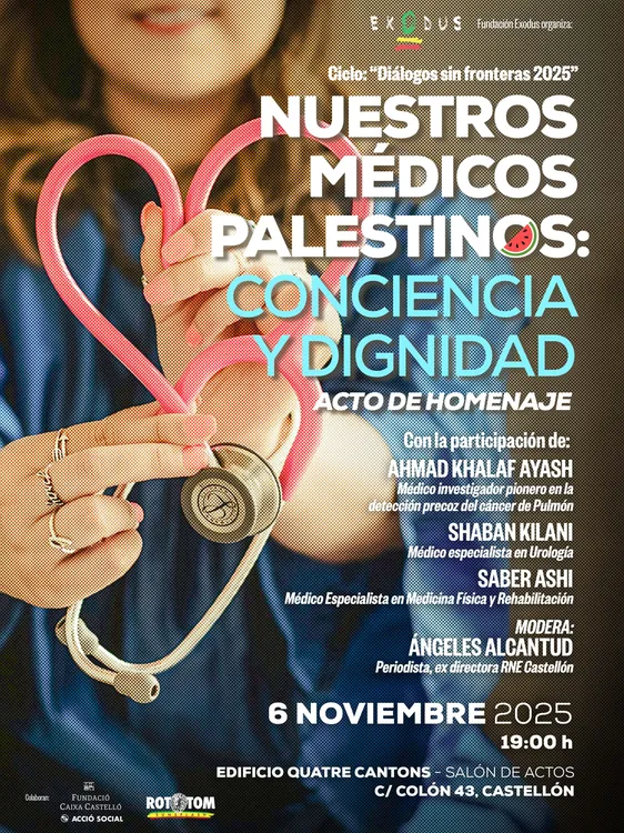 POST Exodus Medicos palestinos Rototom baja