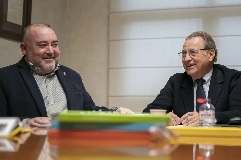 Diputado Vicente Pallarés y presidente Ascer Ismael García (1)