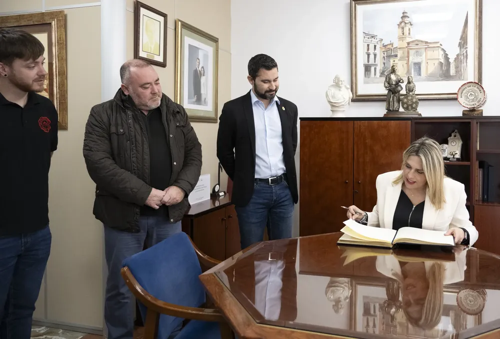 Visita Presidenta Ayto l'Alcora