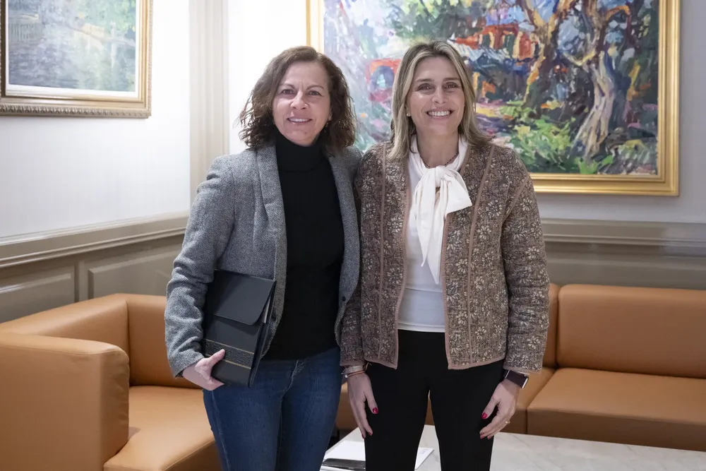 Presidenta Diputación y alcaldesa Vilafranca