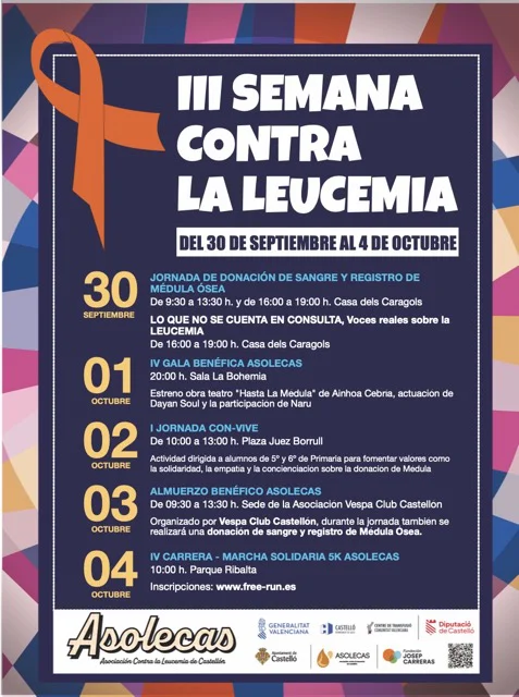 CARTEL III SEMANA ASOLECAS en tamaño mediano