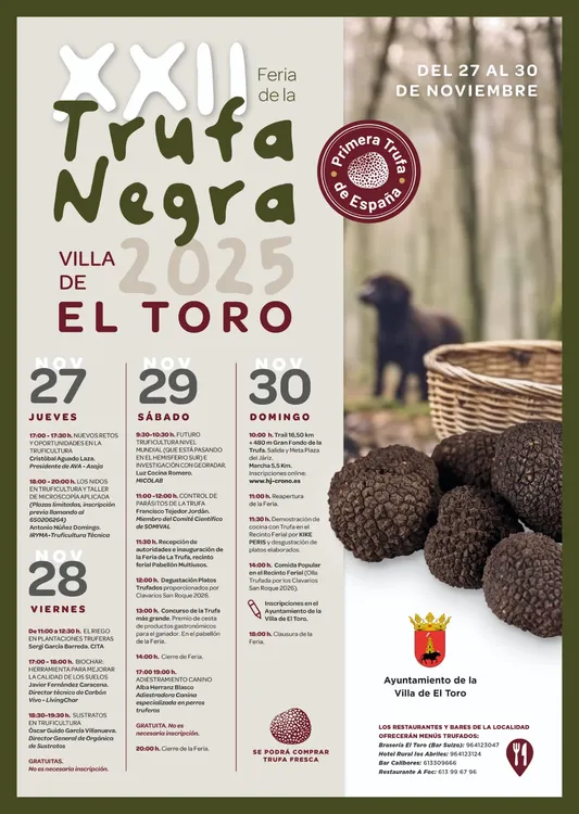 XXII Feria de la Trufa Negra Villa de El Toro 2025