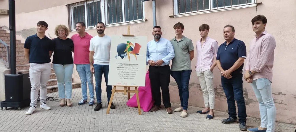 presentación cartel escuela taurina l'Alcora