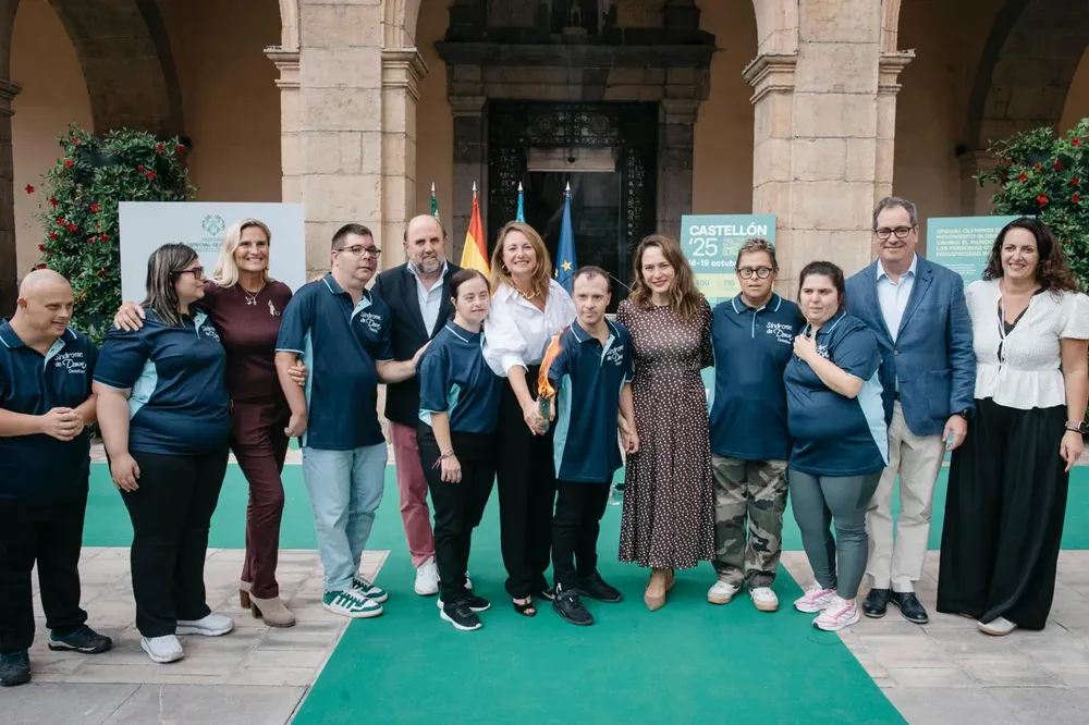 Carrasco antorcha Special Olympics