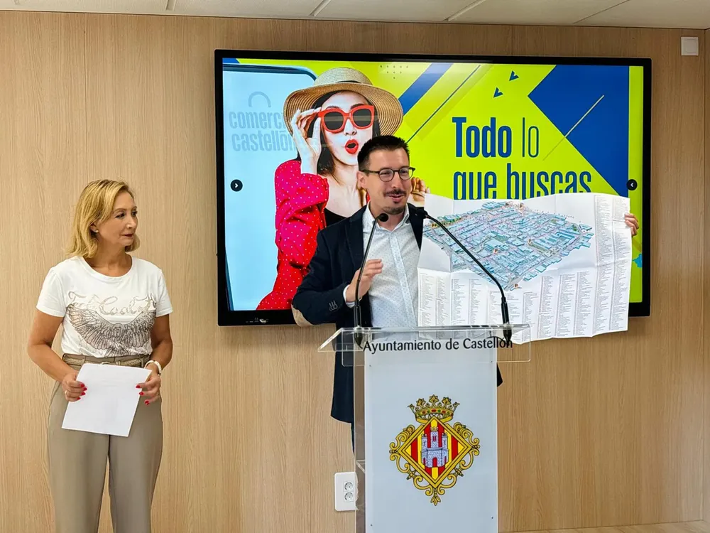 folleto comercio